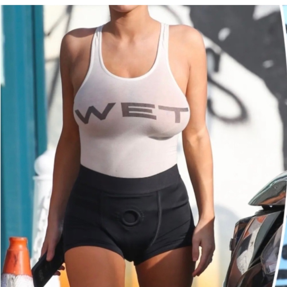 Yeezy Yzy WET tank size 3 mowalola worn once